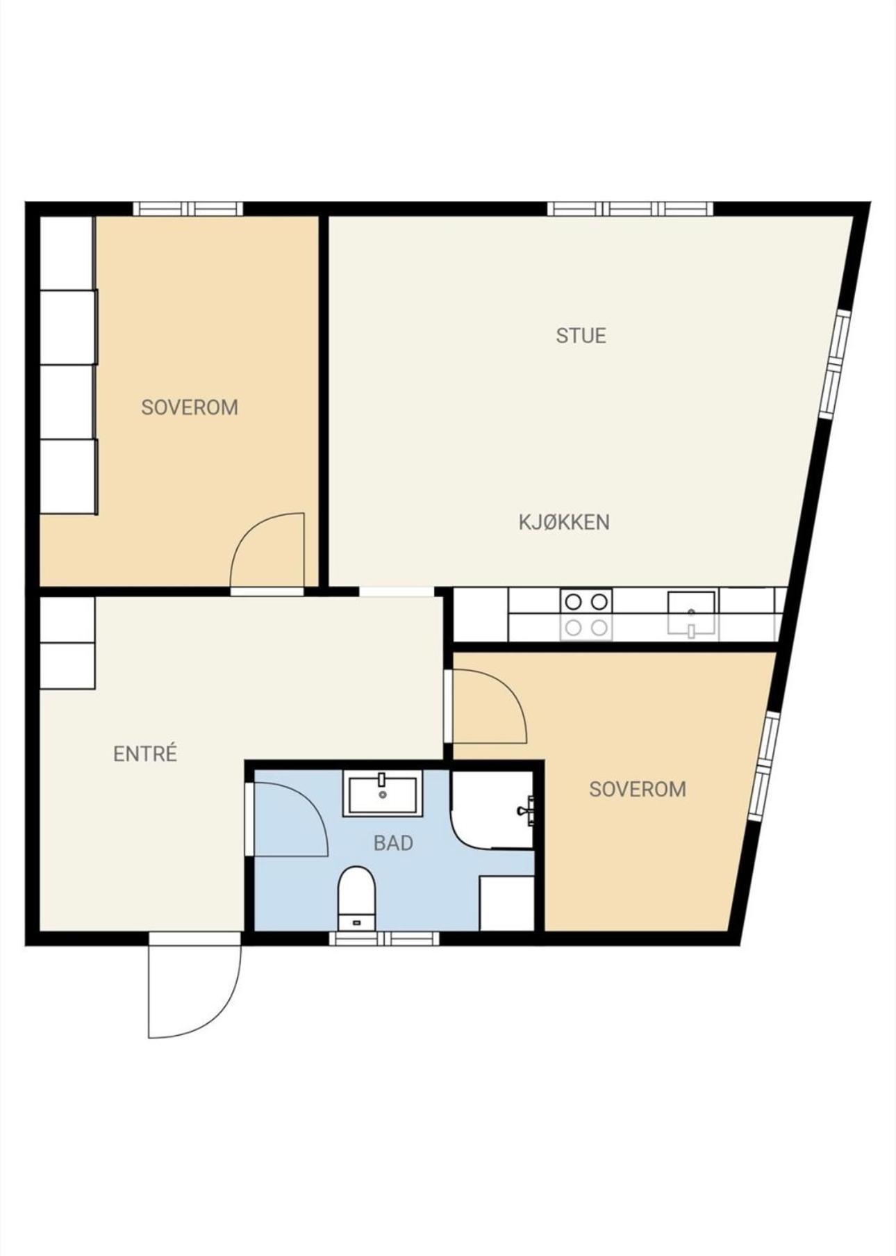 A Place To Stay Stavanger, Apartment 5 - Quality And Free Parking- מראה חיצוני תמונה